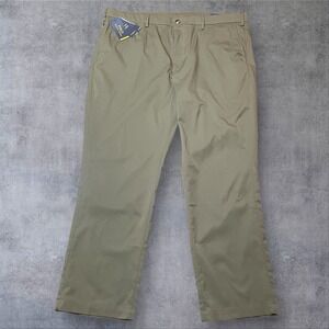 Polo Ralph Lauren Performance  Chino Pants Mens 42X30 Green Stretch Tailored Fit